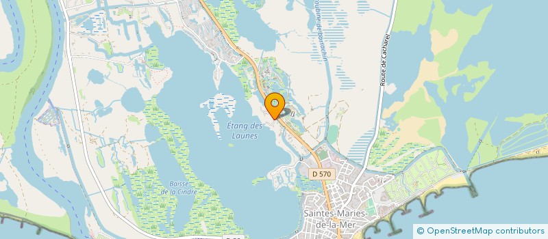 localisation de l'entreprise SOCIETE SUISSE DE CAMARGUE  SAINTES-MARIES-DE-LA-MER