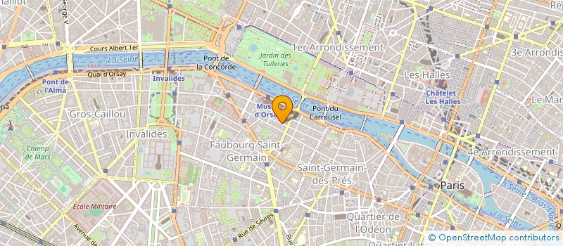 localisation de l'entreprise SOCIETE SUTHA  PARIS