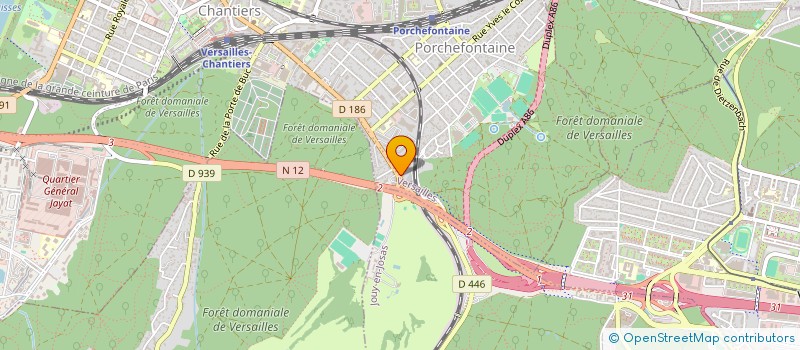 localisation de l'entreprise SOCIETE SYLBER à VERSAILLES