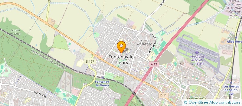 localisation de l'entreprise SOCIETE SYLVIE GARY à FONTENAY LE FLEURY