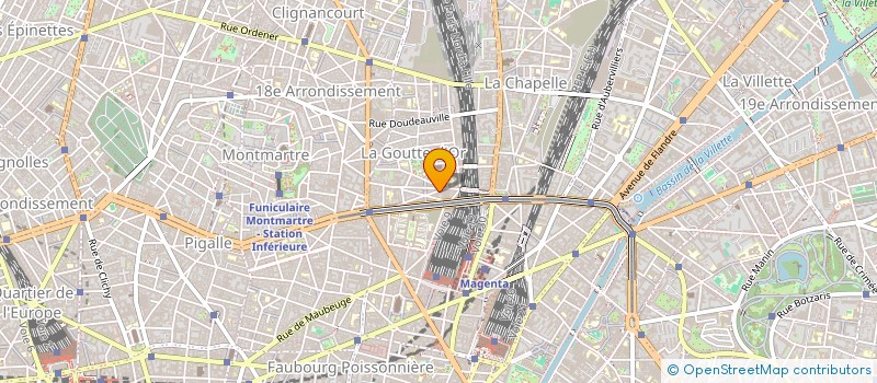 localisation de l'entreprise SOCIETE TAFNA  PARIS