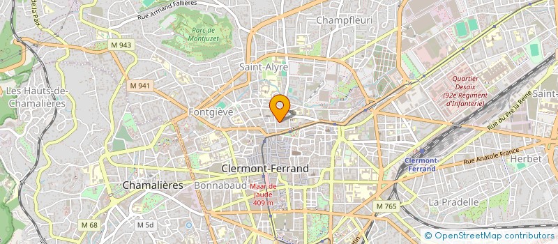localisation de l'entreprise SOCIETE TAGLIENTE à CLERMONT-FERRAND