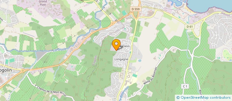 localisation de l'entreprise SOCIETE TAHYS  GASSIN