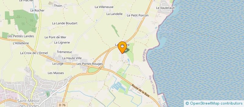 localisation de l'entreprise SOCIETE TALLEC PERE ET FILS  SAINT-MELOIR-DES-ONDES