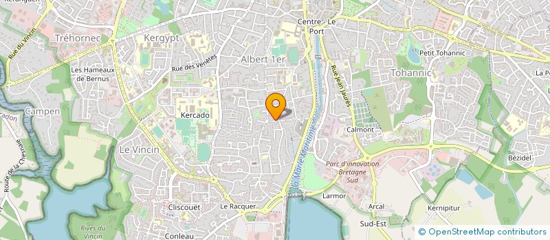 localisation de l'entreprise SOCIETE TANGUY LE TURQUAIS à VANNES