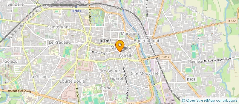 localisation de l'entreprise SOCIETE TARBAISE D'ENERGIE NOUVELLE à TARBES