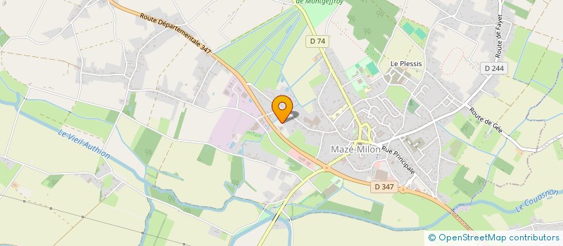 localisation de l'entreprise SOCIETE TARDIF à MAZE-MILON