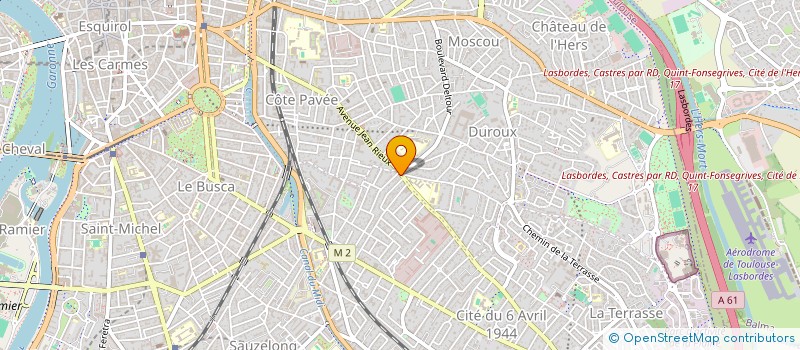 localisation de l'entreprise SOCIETE TAURIAC à TOULOUSE
