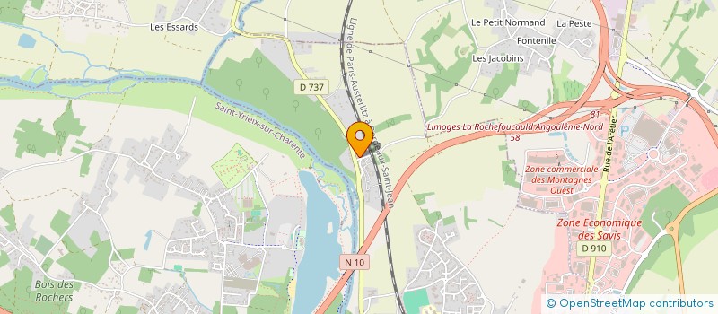 localisation de l'entreprise SOCIETE TECHNEUROPE à GOND-PONTOUVRE