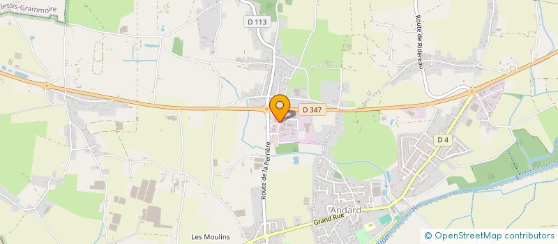 localisation de l'entreprise SOCIETE TECHNIQUE DE CALORIFUGE DE L'OUEST à LOIRE-AUTHION