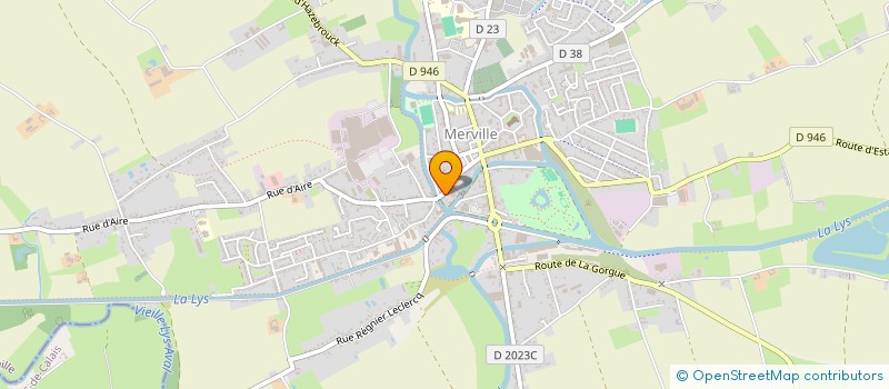 localisation de l'entreprise SOCIETE TECHNIQUE DE SERVICES  MERVILLE