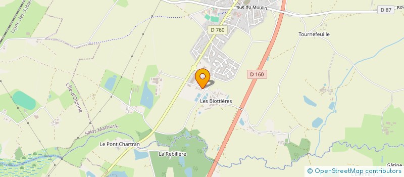 localisation de l'entreprise SOCIETE TECHNIQUE DU BOIS à SAINT-MATHURIN
