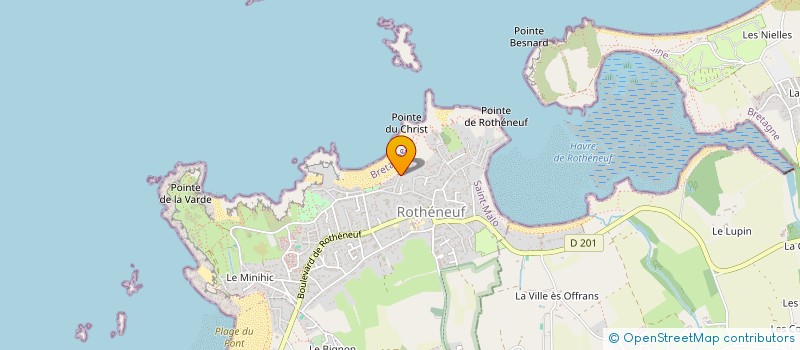 localisation de l'entreprise SOCIETE TECHNIQUE ET COMMERCIALE  SAINT-MALO