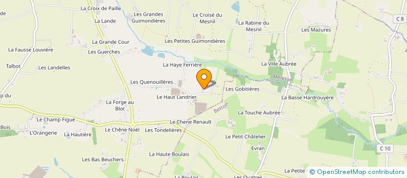 localisation de l'entreprise SOCIETE TECHNIQUE INVENTAIRE  MELESSE