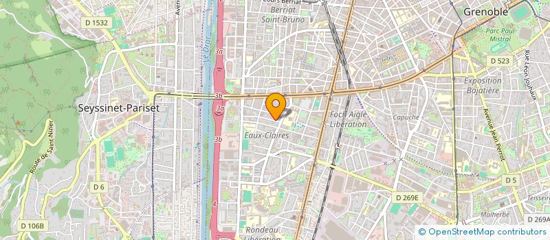 localisation de l'entreprise SOCIETE TECHNIQUE RENOVATION ET ENTRETIEN DE BATIMENTS  FONTAINE