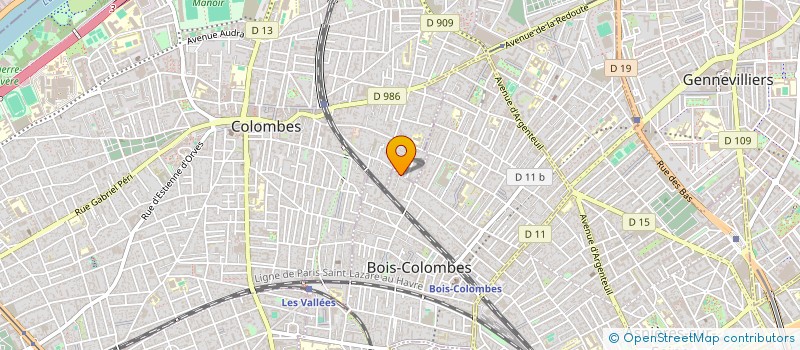 localisation de l'entreprise SOCIETE TECHNIQUES ET COMMUNICATIONS à BOIS-COLOMBES