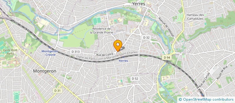 localisation de l'entreprise SOCIETE TELECOM ET TRAVAUX PUBLICS  YERRES