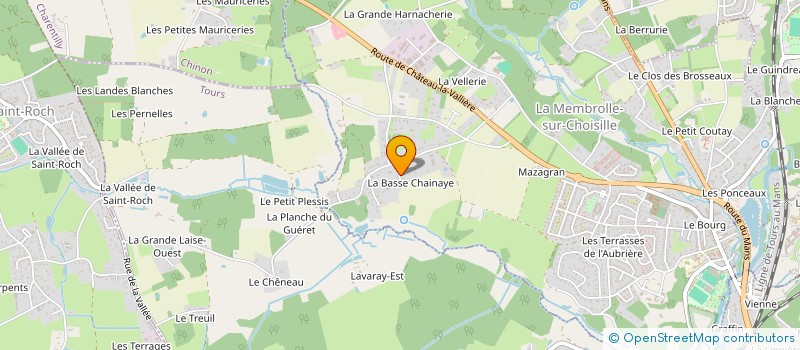 localisation de l'entreprise SOCIETE TELEPHONIQUE DOUARD-NAU à LA MEMBROLLE-SUR-CHOISILLE