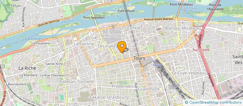 localisation de l'entreprise SOCIETE TELIMA FAMILY CENTRE LOIRE  TOURS