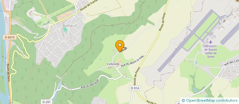 localisation de l'entreprise SOCIETE TERANGA D13  QUEVREVILLE-LA-POTERIE