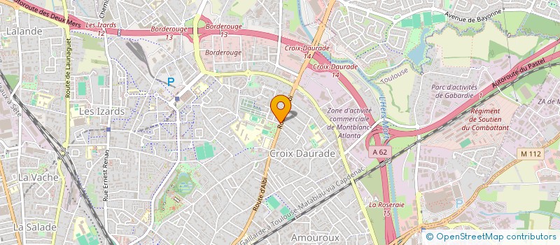localisation de l'entreprise SOCIETE TERNIER  TOULOUSE
