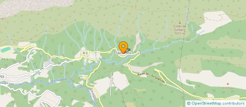 localisation de l'entreprise SOCIETE TERRASSEMENT MACONNERIE DU MIDI à GREOLIERES