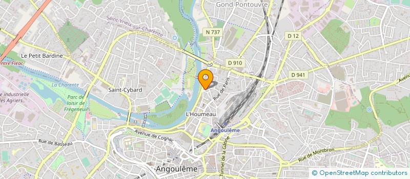 localisation de l'entreprise SOCIETE THERMIQUE CHARENTE à L'ISLE-D'ESPAGNAC