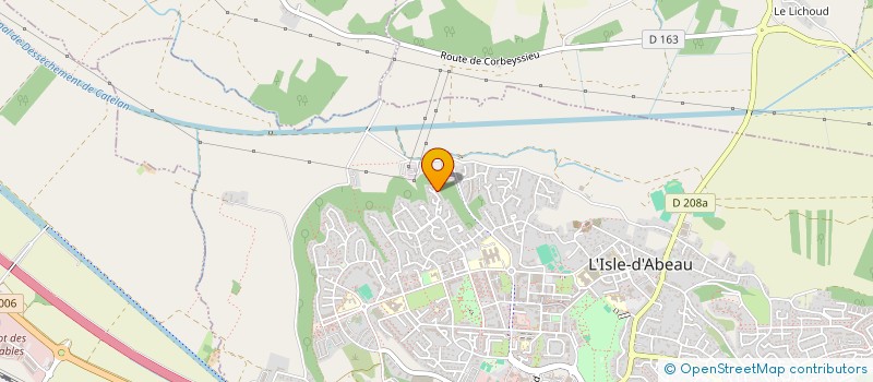 localisation de l'entreprise SOCIETE THIERRY MOHAMED  L'ISLE-D'ABEAU