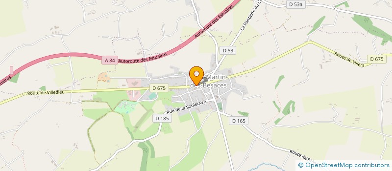 localisation de l'entreprise SOCIETE THOMAS à SOULEUVRE EN BOCAGE