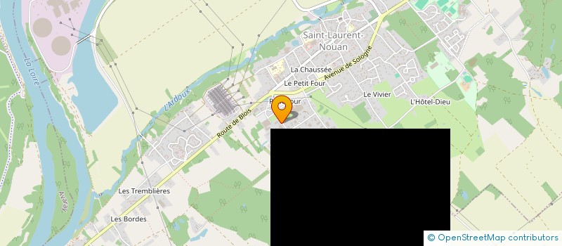 localisation de l'entreprise SOCIETE THOMAS-VOISIN à SAINT-LAURENT-NOUAN