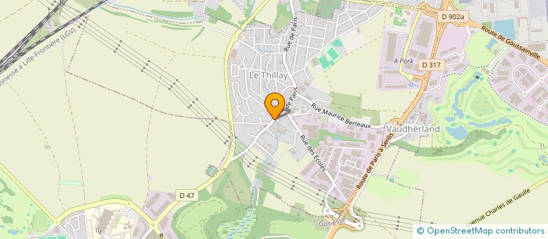 localisation de l'entreprise SOCIETE TINO  GONESSE