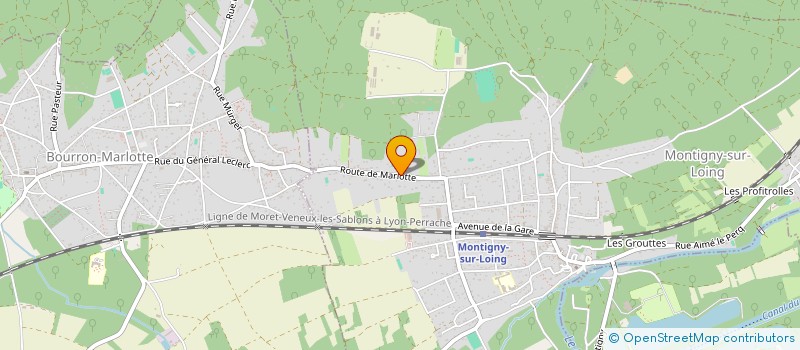 localisation de l'entreprise SOCIETE TIR ET LOISIRS  NOISY-RUDIGNON