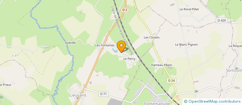 localisation de l'entreprise SOCIETE TISON à LIEUSAINT