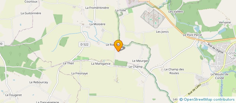 localisation de l'entreprise SOCIETE TOITUR NET AQUATECH RAVALEMENT à ECOUVES
