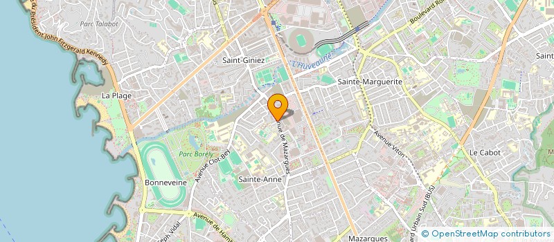 localisation de l'entreprise SOCIETE TONIC CITE à MARSEILLE