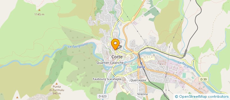 localisation de l'entreprise SOCIETE TOP LOGEMENT à CORTE