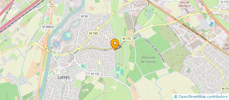 localisation de l'entreprise SOCIETE TORREILLES à LATTES