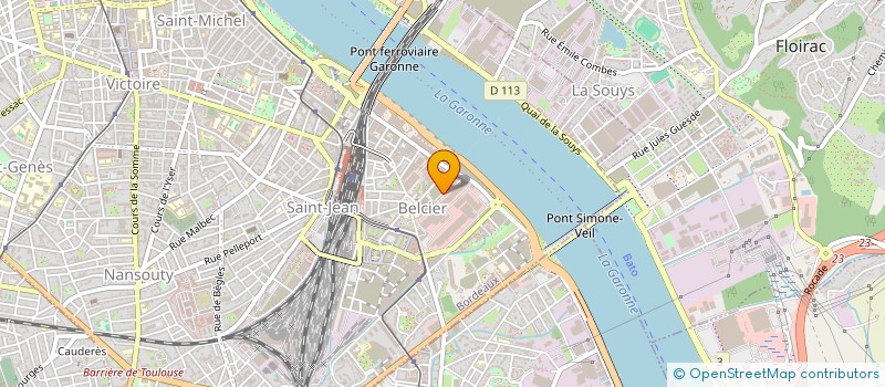 localisation de l'entreprise SOCIETE TOUCHARD à BORDEAUX