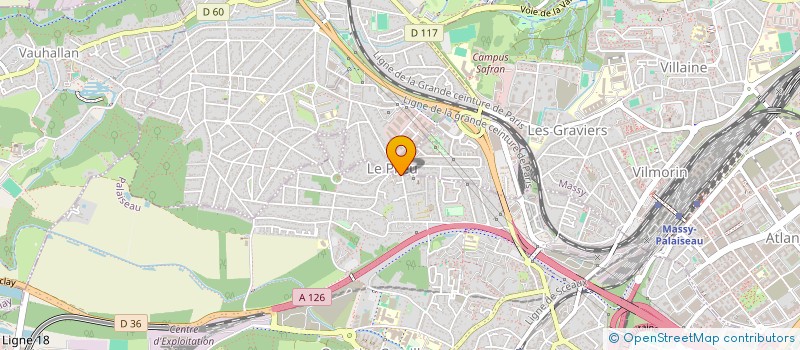localisation de l'entreprise SOCIETE TOUCHET à PALAISEAU