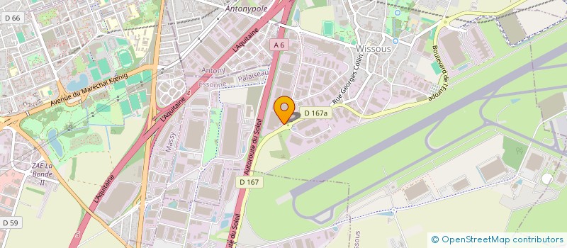 localisation de l'entreprise SOCIETE TOULEMONDE-BOCHART à WISSOUS