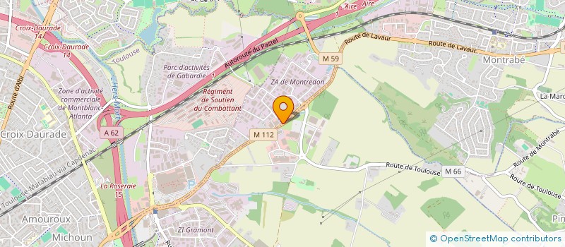 localisation de l'entreprise SOCIETE TOULOUSAINE DE BOIS ET MATERIAUX à L'UNION