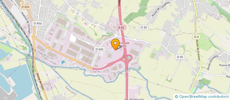 localisation de l'entreprise SOCIETE TOULOUSAINE DE PALETTES DE MANUTENTION à VILLENEUVE-LES-BOULOC