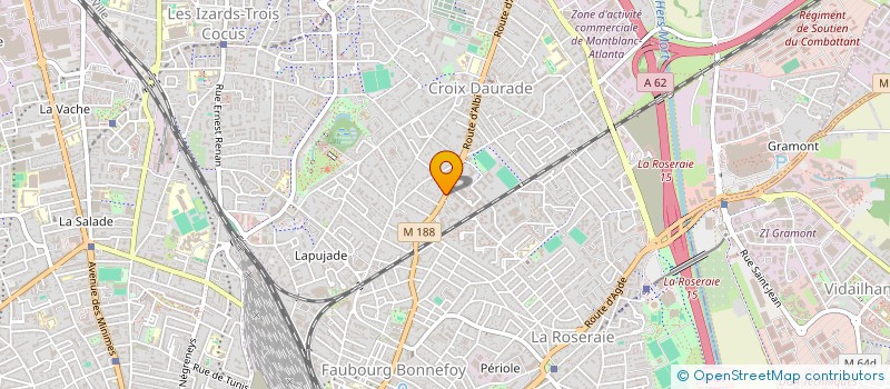 localisation de l'entreprise SOCIETE TOULOUSAINE DE TIR SPORTIF à TOULOUSE