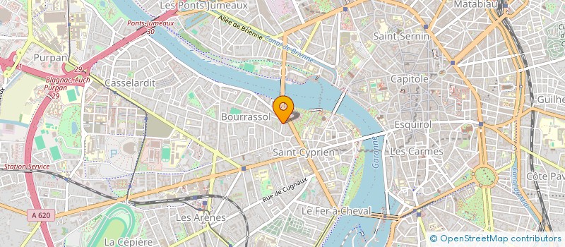 localisation de l'entreprise SOCIETE TOULOUSIANE D'INVESTISSEMENTS FONCIERS à TOULOUSE