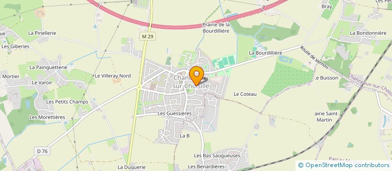 localisation de l'entreprise SOCIETE TOURANGELLE DE MOBILIER  LA MEMBROLLE-SUR-CHOISILLE