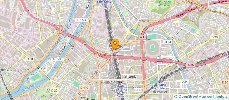 localisation de l'entreprise SOCIETE TOUS TRAVAUX PUBLIC à SAINT-DENIS