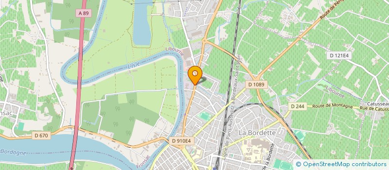 localisation de l'entreprise SOCIETE TOUTE TRANSACTION à LIBOURNE