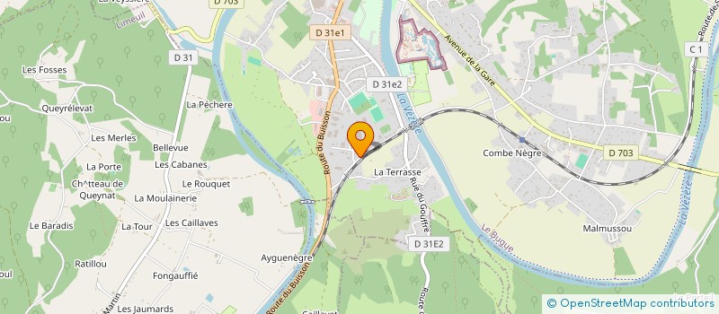 localisation de l'entreprise SOCIETE TRADITIONNELLE DU BATIMENT à LE BUGUE