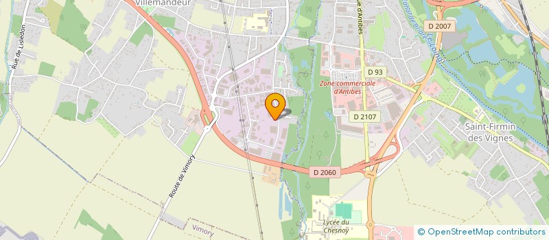 localisation de l'entreprise SOCIETE TRAITAIR à VILLEMANDEUR