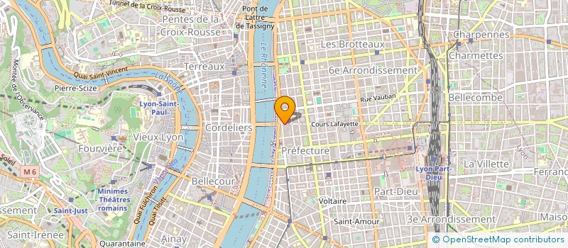 localisation de l'entreprise SOCIETE TRANSALTANTIQUE DE CHAUSSURES à LYON